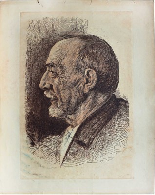 Парамонов Александр Никитич. Портрет Р. Роллана